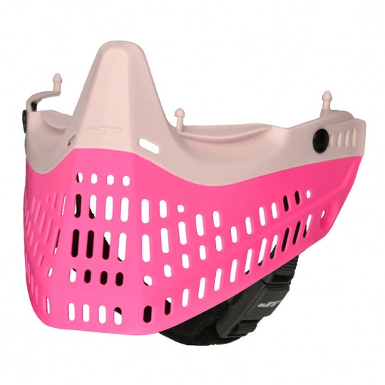 JT Proflex SE faceplate Breast Cancer Awareness liquid pink skirt