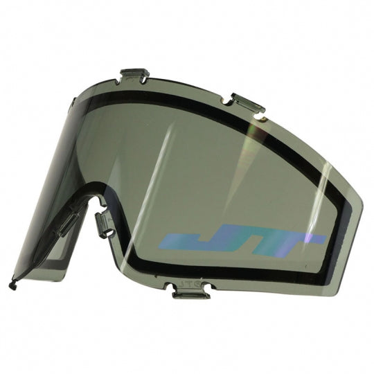 JT Spectra thermal lens smoke with blue mirror logo