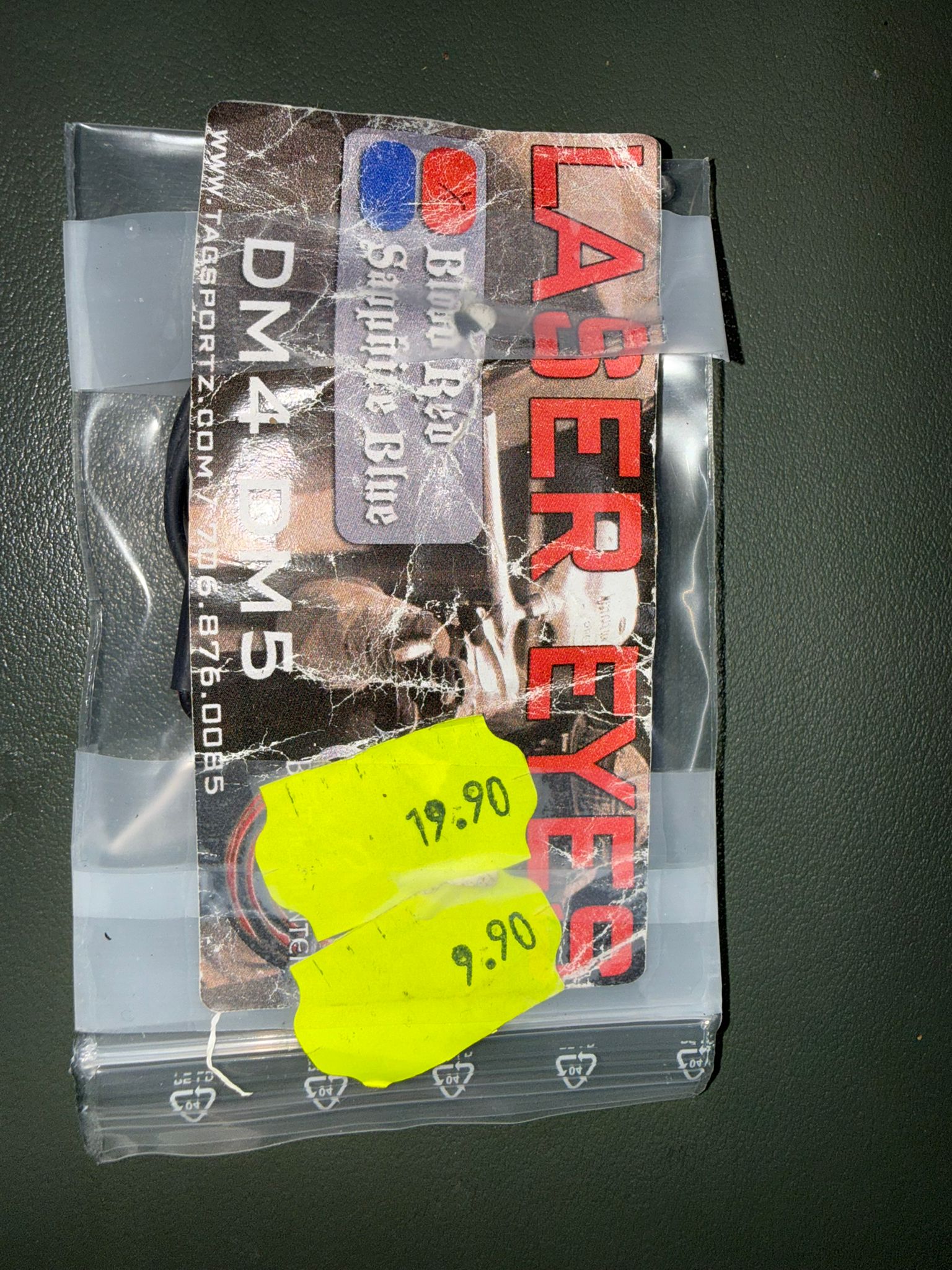 Tagsportz Dye DM4/DM5 lasereyes blood red
